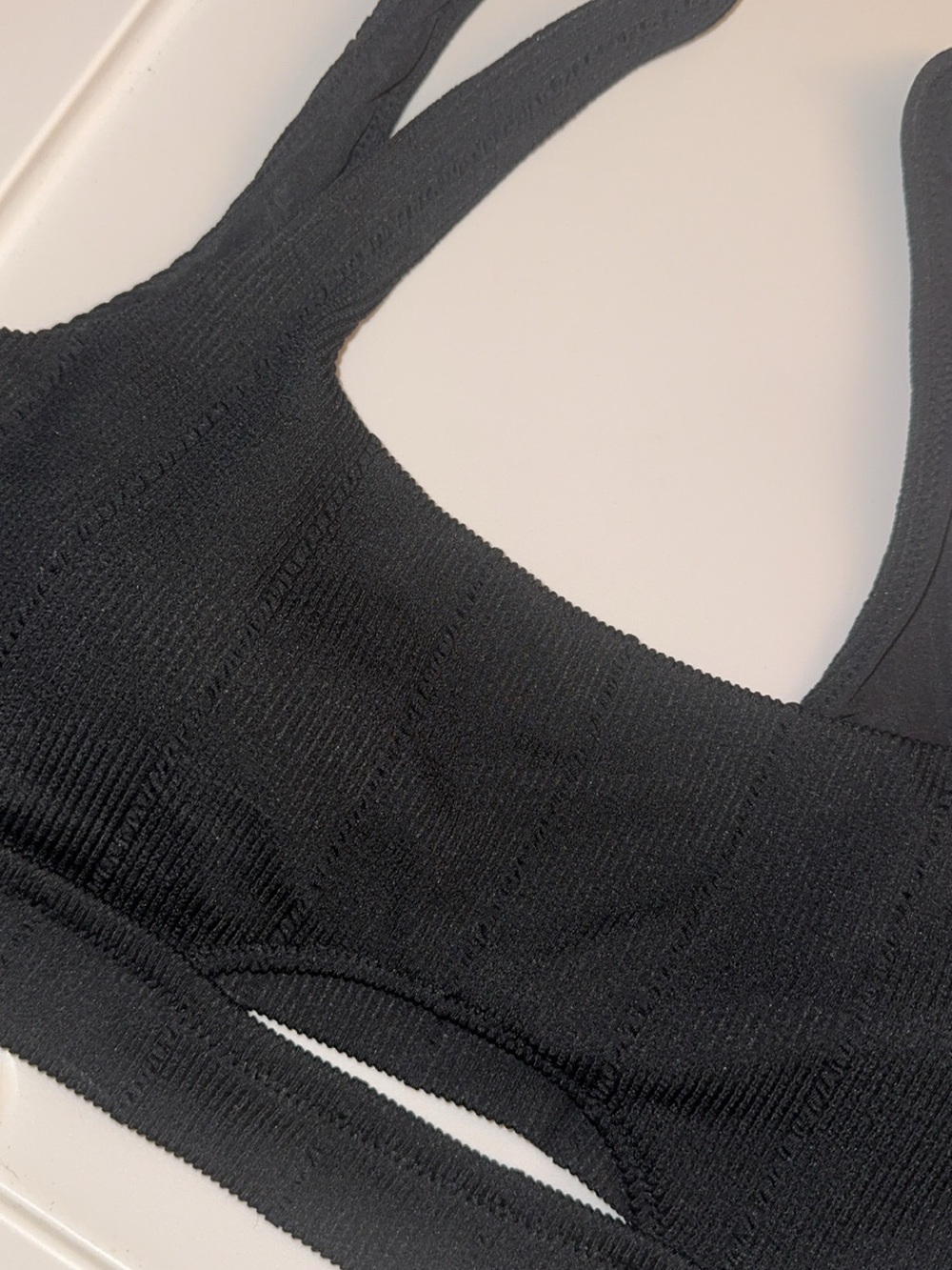 LOT of 8 Mix & Match Black Bikini Tops & High Waist Bottoms Aerie & Old Navy